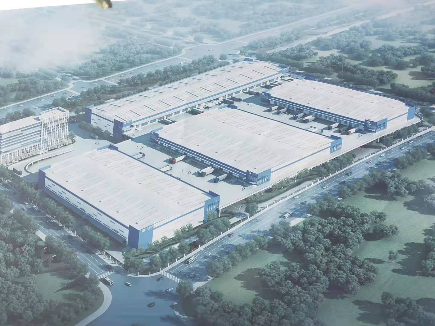 江蘇寶灣智匯產(chǎn)業(yè)綜合平臺(tái)項(xiàng)目鳥瞰圖
